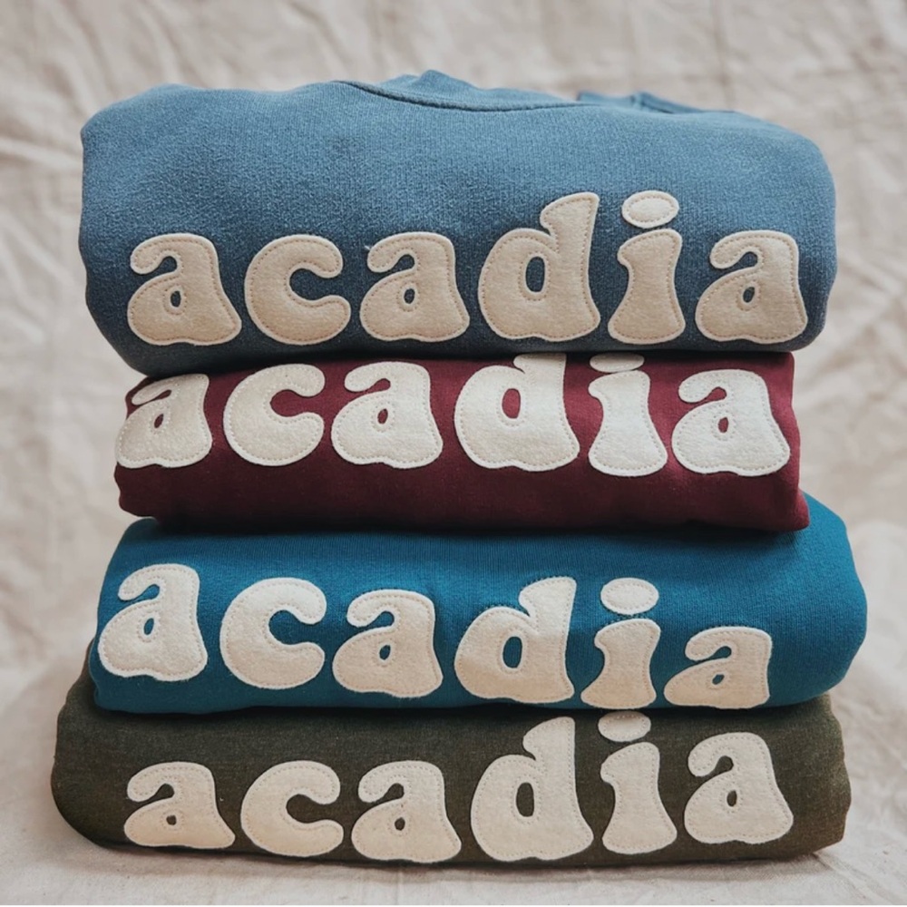 Acadia National Park Blue Sweatshirt